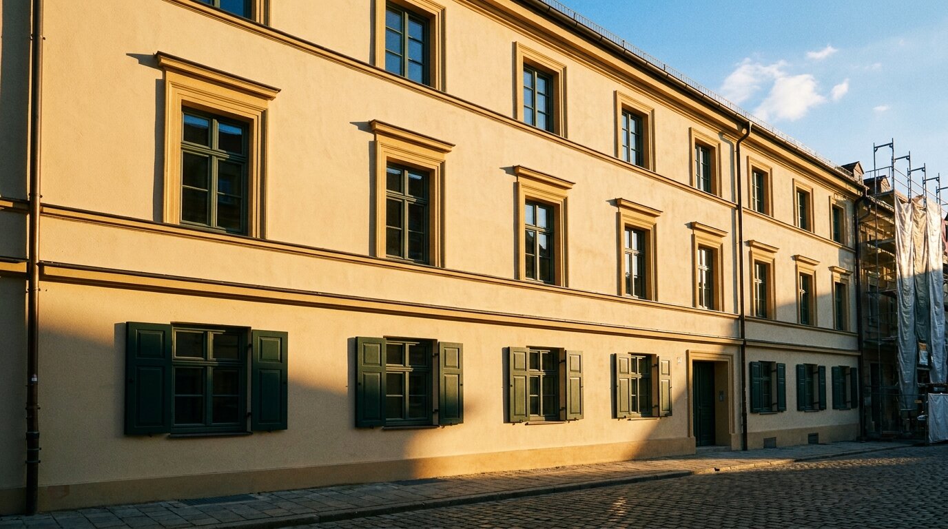 Fassadengestaltung — Altbau-Sanierung in Regensburger Altstadt